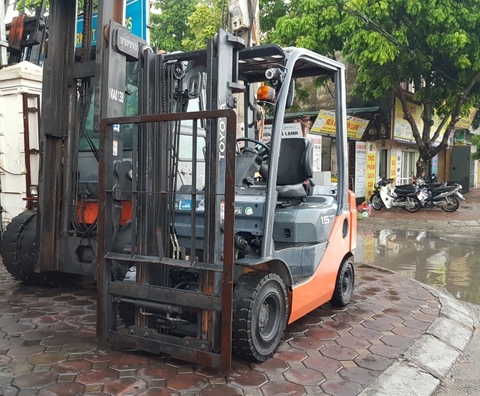 Xe Nâng Turbo tăng áp Toyota 1500kg