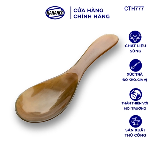 Muỗng xúc trà bằng sừng xuất nhật - giúp không mất hương vị trà - Xúc gia vị, cafe, deccor - An toàn cho sức khỏe - CTH777