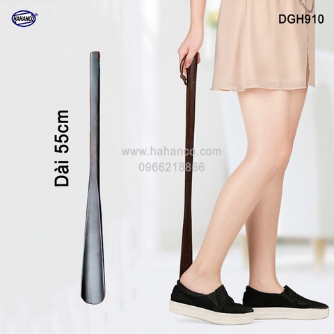 Đón gót giày dài 55cm gỗ Chiu Liu nguyên khối sơn mài VIP - DGH910 - HAHANCO