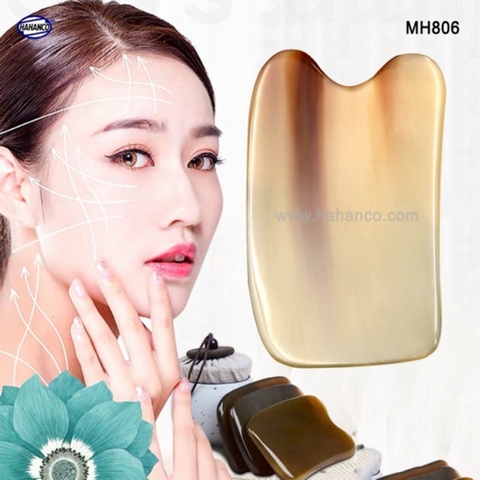 Cạo gió masssage chăm sóc da toàn thân - bằng sừng có lợi cho da - MH806 - Made by HAHANCO