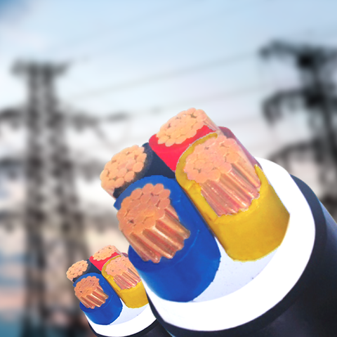 Cáp điện lực CVV 3pha 1 trung tính- 0.6/1KV