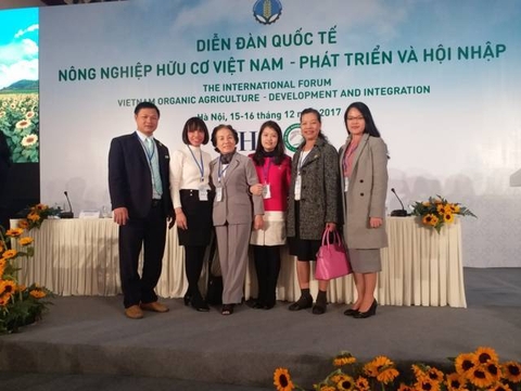 Nâng Tầm Giá Trị Việt tham dự Diễn đàn Quốc tế - Nông nghiệp Hữu cơ Việt Nam – Phát triển và hội nhập.