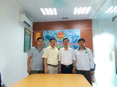 Ban lãnh đạo Nâng Tầm giá trị Việt tiếp đối tác và triển khai khảo sát khu quy hoạch Thường Tín và Thanh Trì Hà Nội.