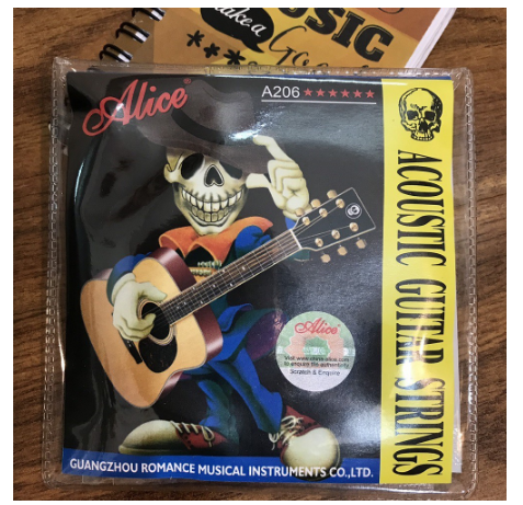 Dây đàn guitar Acoustic Alice A206 Chính hãng | Say Gutar
