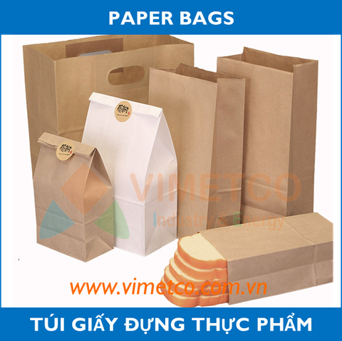 Túi giấy Kraft đựng thực phẩm