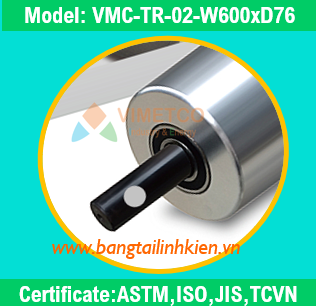 Roller tăng chỉnh Ø76xW600