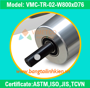 Roller tăng chỉnh Ø76xW800