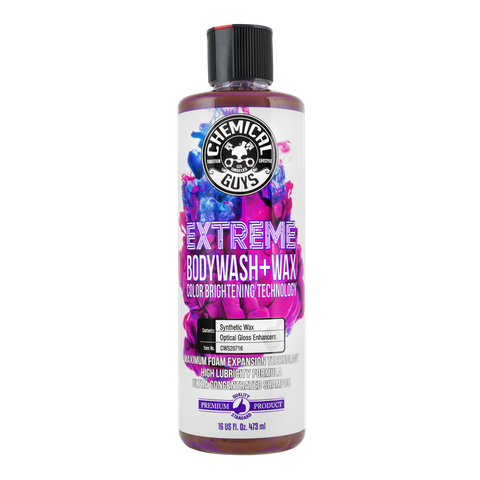 Nước rửa xe bổ sung wax bóng Chemical Guys Extreme Body Wash & Wax - 473ml