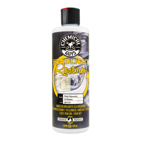 Kem đánh bóng phục hồi đèn pha Chemical Guys Headlight Restoration - 473ml