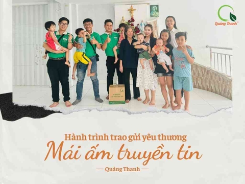 Quảng Thanh - Hành trình tháng thứ 6 trao gửi yêu thương tại Mái Ấm Truyền Tin❤️