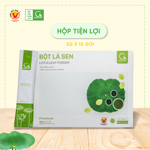 Bột Lá Sen - Hộp tiện lợi - FREESHIP ĐƠN TỪ 495k