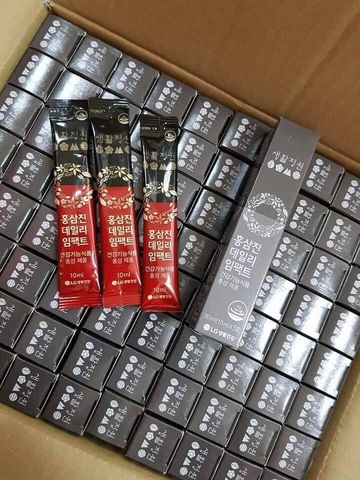 30 gói Hồng sâm LG người lớn dạng nước LG OHUI