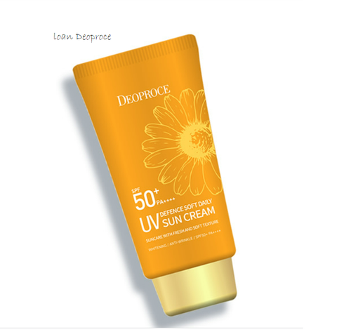 Kem chống nắng EOPROCE UV DEFENSE SOFT DAILY SUN CREAM SPF50+ PA++++