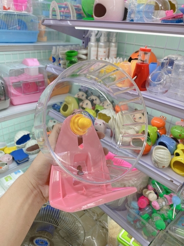 Wheel trong suốt 17cm