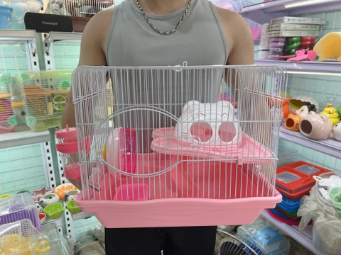 Lồng mèo vuông kitty cho hamster