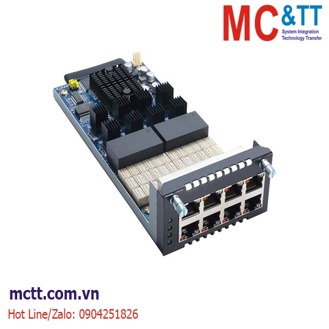 Module 8 cổng Gigabit Ethernet với Intel® I210-AT Axiomtek AX93326