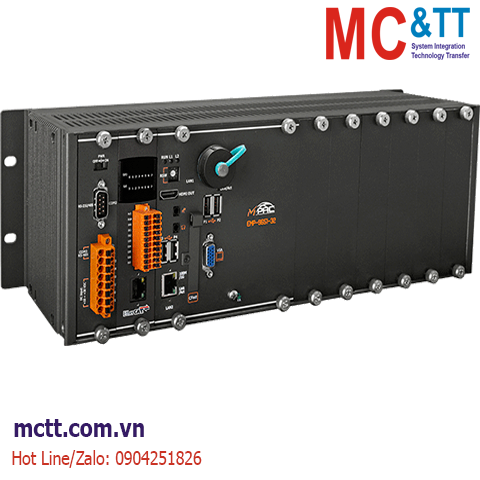 Bộ lập trình nhúng PAC EtherCAT Master i5-8365UE CPU + Windows 10 IoT + 6 slot module I/O ICP DAS EMP-9651-32 CR