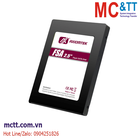 Ổ cứng SSD công nghiệp 2.5 inch SATAIII SLC, MLC Axiomtek FSA 4GB, 8GB, 16GB, 32GB, 64GB, 128GB, 256GB, 512GB