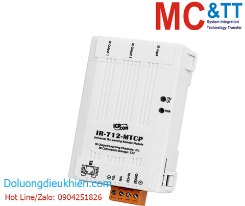 Module chuyển đổi hồng ngoại IR sang Ethernet Modbus TCP ICP DAS IR-712-MTCP-5 CR