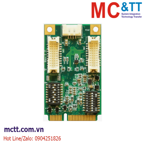 Card Mini Pcie 4 cổng COM RS-232/422/485 Cervoz MEC-COM-M334