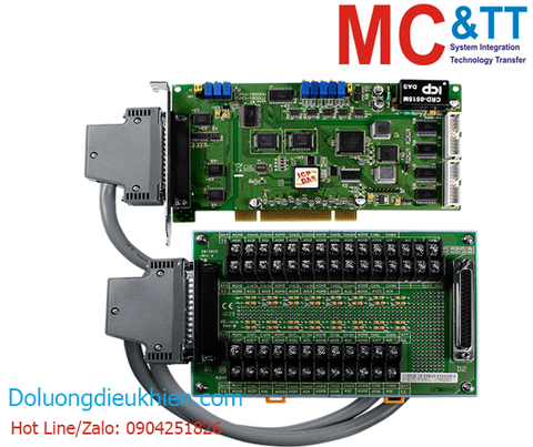 Card PCI 16 kênh AI 12 bits 330 kS/s + 2 kênh AO + 16 kênh DI/DO + 3 kênh Timer/Counter/Frequency ICP DAS PCI-1800LU/S CR