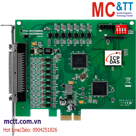 Card PCI Express 6-axis Encoder Input ICP DAS PCIe-ENCODER600 CR