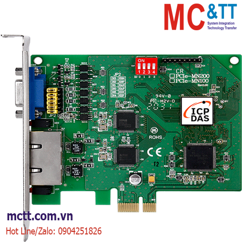 Card PCI Express Dual-line Motionnet Motion Control ICP DAS PCIe-MN200 CR