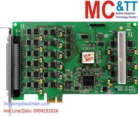 Card PCI Express 144 kênh vào/ra số DIO ICP DAS PEX-D144LS CR