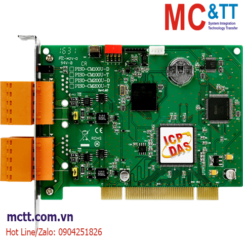 Card PCI 2 cổng CAN ICP DAS PISO-CM200U-T CR