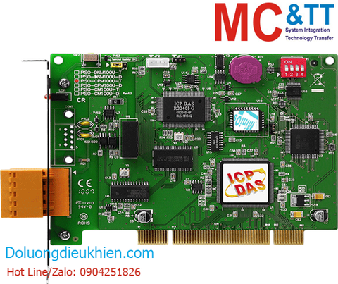Card PCI 1 cổng CANopen Master ICP DAS PISO-CPM100U-T CR