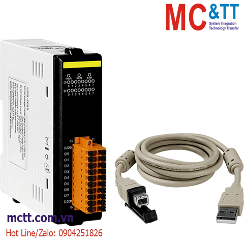 Module USB 8 kênh DI + 8 kênh DO ICP DAS USB-2055 CR