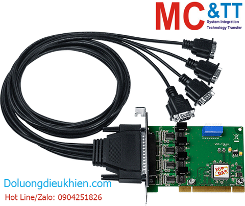 Card PCI 4 cổng COM RS-232 ICP DAS VXC-114iAU/D2 CR