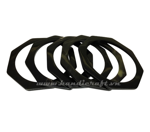 Natural horn bangle bracelet