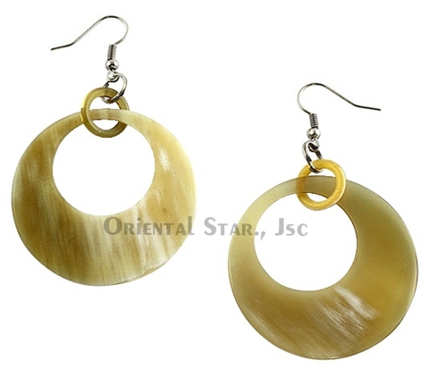 Horn earrings