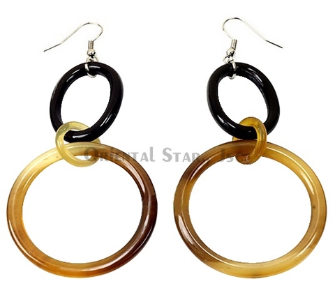 Horn earrings