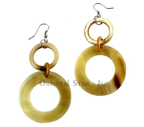 Horn earrings