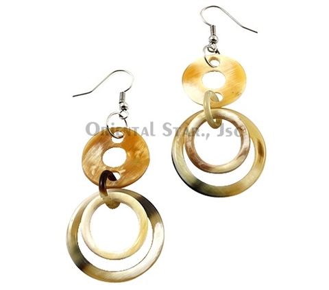 Horn earrings