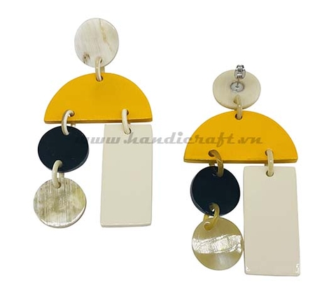 Horn & Lacquer Earrings