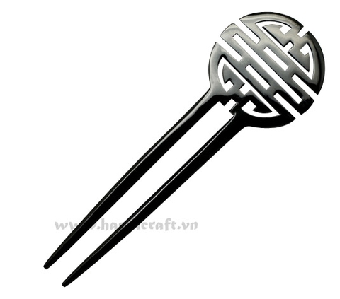 Horn hair pin