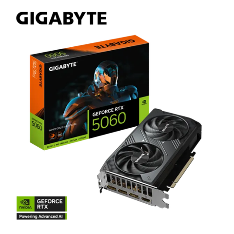 Card màn hình Gigabyte GeForce RTX 5060 Windforce Max OC 8GB