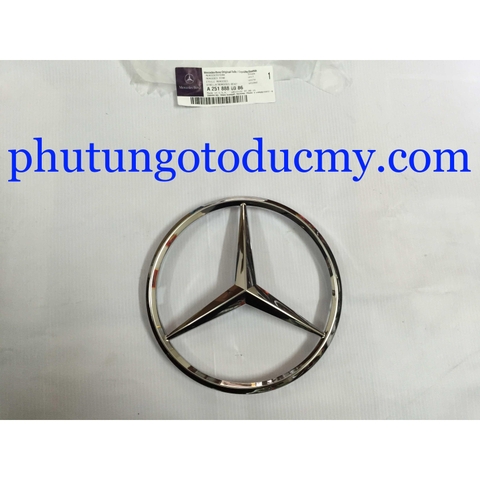 Logo mặt ca lăng Mercedes GL450,GL550, GL320 W164, R classW251 -A2518880086