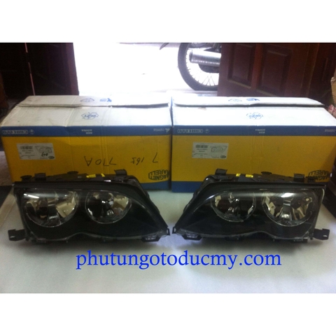 Đèn pha Bmw 318i E46 Bóng halogen- 63127165769