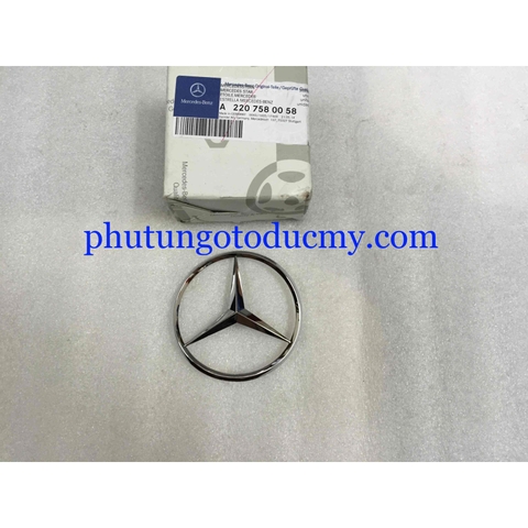 Logo cốp sau Mercedes S320,S350,S500 W220- A2207580058