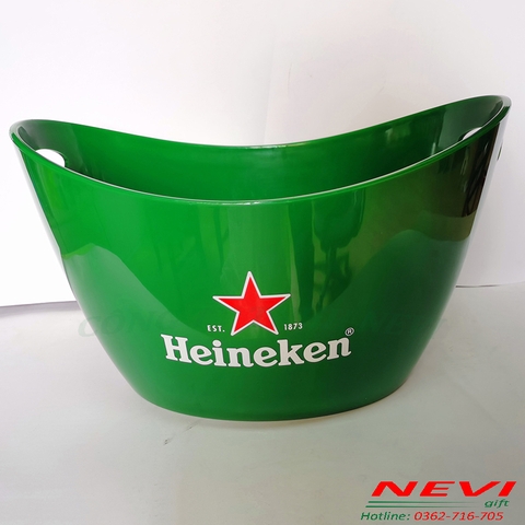 Xô Đá Nhựa 12L Heineken