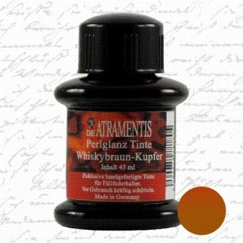 De Atramentis Pearlescent Copper Whisky Brown