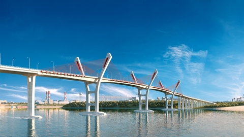 Cầu Bến Rừng nối Quảng Ninh - Hải Phòng chính thức hợp long