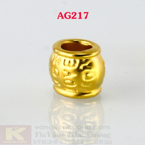 Charm cầu vàng 24k mã AG217