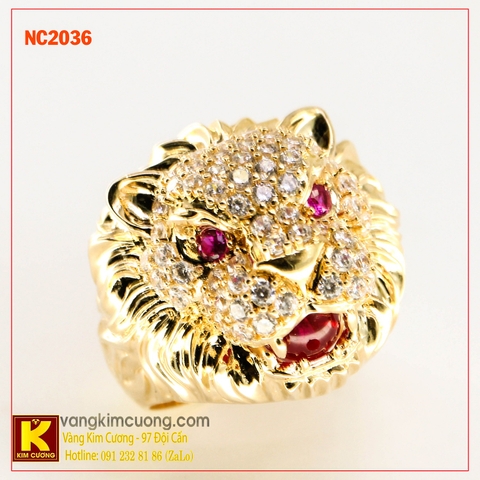 Nhẫn nam đá quý phong thủy NC2036