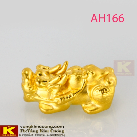 Tỳ hưu vàng 24k AH166