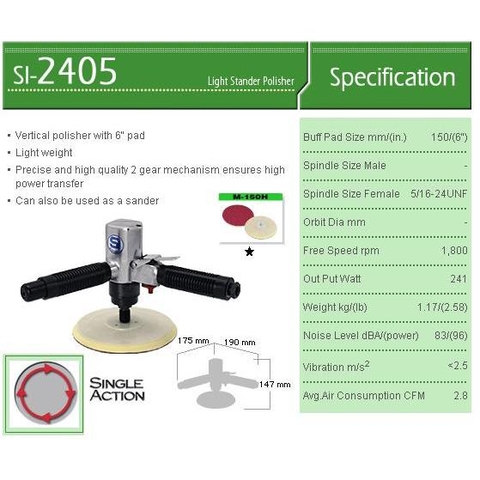 Máy đánh bóng Shinano SI-2405